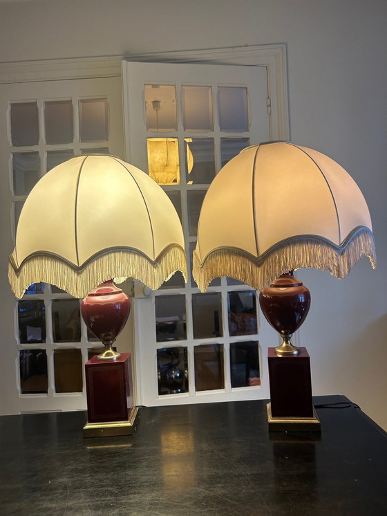 Image 1 of Pair Of Lamps 1970