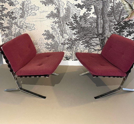 2x Joker Armchairs Olivier Mourgue For Airborne