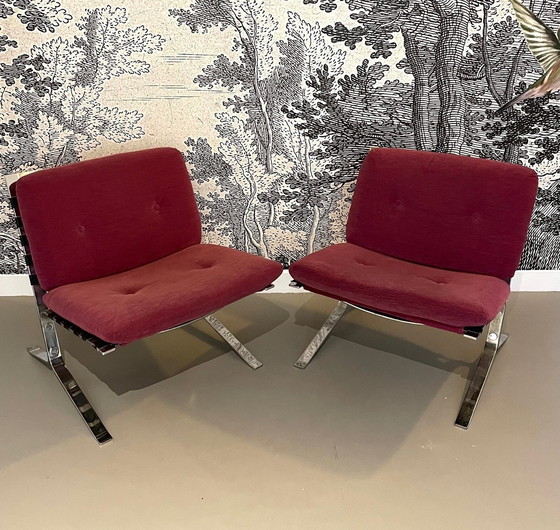 Image 1 of 2x Joker Armchairs Olivier Mourgue For Airborne