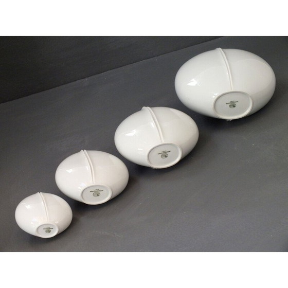 Image 1 of Scultura composta da 4 vasi in porcellana d'epoca di Elisabeth Pott-Bischofberger, Germania 1980