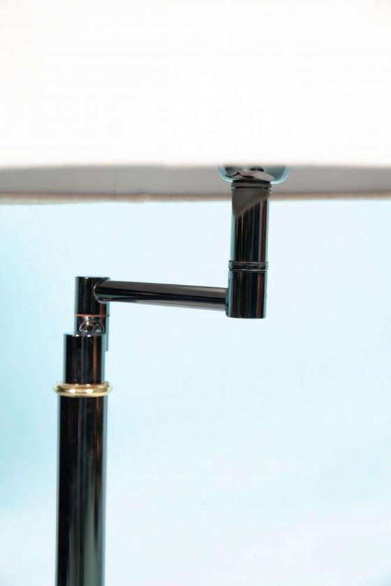 Image 1 of Lampadaire vintage des années 1970, lampe coudée design de Memphis