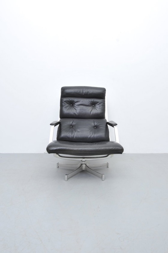 Image 1 of Preben Fabricius & Jørgen Kastholm Armchair Fk85 For Kill International