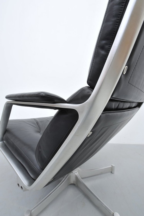 Image 1 of Preben Fabricius & Jørgen Kastholm Armchair Fk85 For Kill International