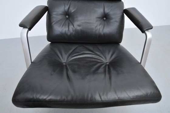 Image 1 of Preben Fabricius & Jørgen Kastholm Armchair Fk85 For Kill International