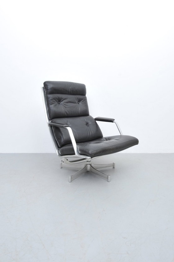 Image 1 of Preben Fabricius & Jørgen Kastholm Armchair Fk85 For Kill International