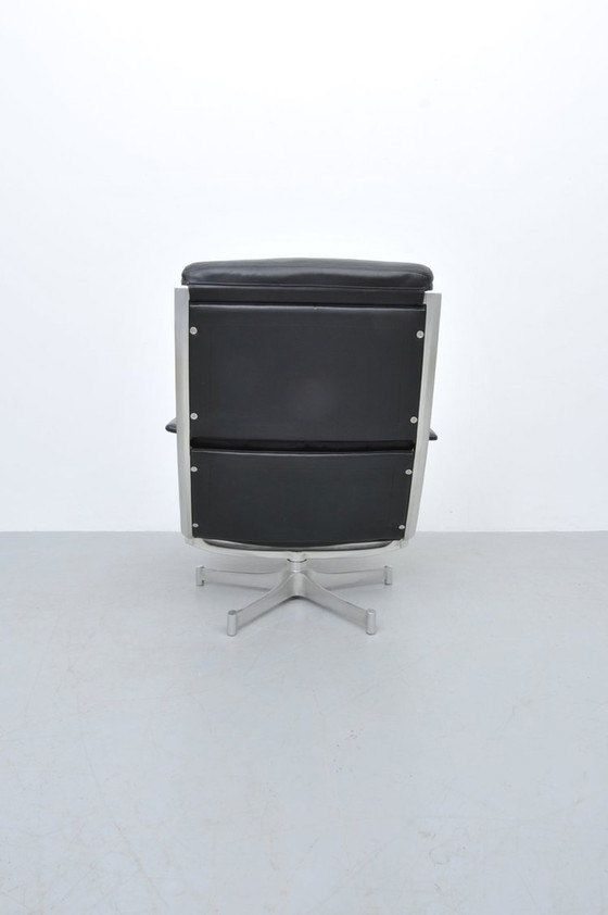 Image 1 of Preben Fabricius & Jørgen Kastholm Armchair Fk85 For Kill International