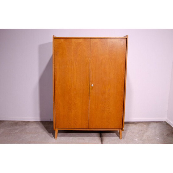 Image 1 of Vintage beech wood and plywood cabinet by František Jirák for Tatra Nábytok, Czechoslovakia 1960