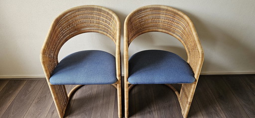 4x chaises Lute van der Helm