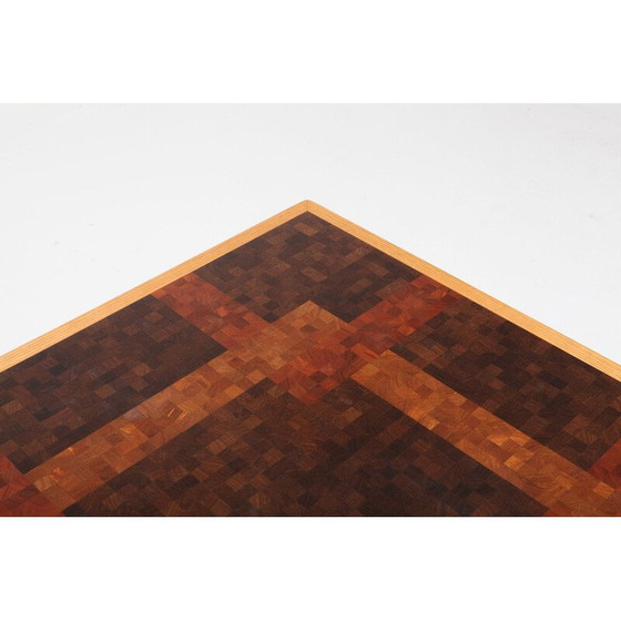 Image 1 of Tavolino da caffè vintage in mosaico di Middelboe e Lindum per Tranekaer, 1970