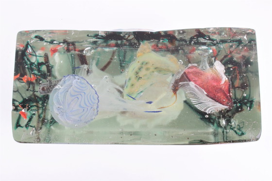 Image 1 of Aquarium en verre de Murano par Alfredo Barbini pour Cenedese, 1960s