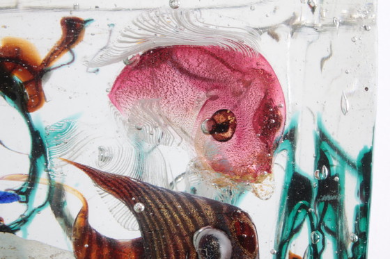 Image 1 of Aquarium en verre de Murano par Alfredo Barbini pour Cenedese, 1960s