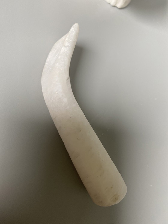 Image 1 of Mortar and pestle in alabaster