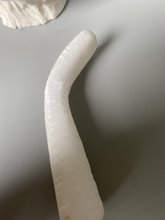 Image 1 of Mortar and pestle in alabaster