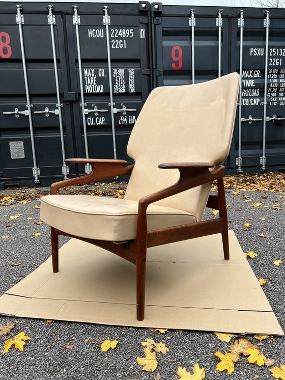 Image 1 of John Boné lounge chair teak design