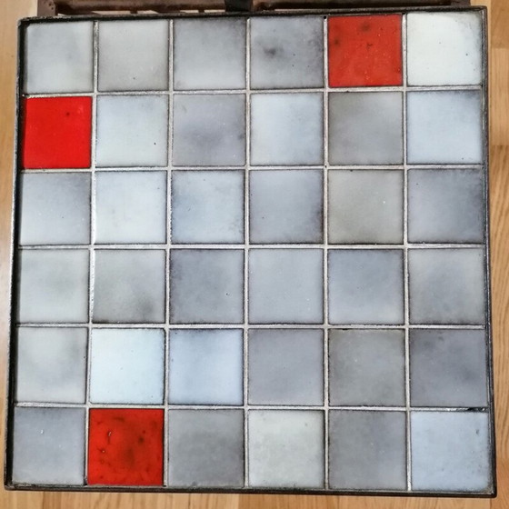 Image 1 of Lampada da terra vintage in ferro di Mado Jolain e René Legrand, anni '60