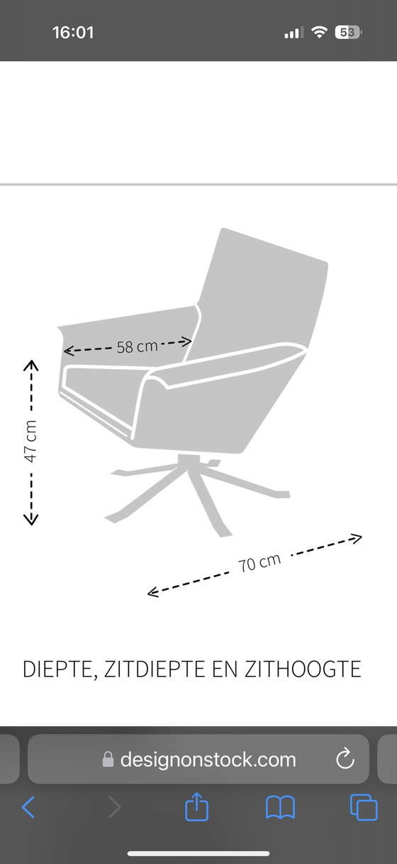 Image 1 of Designonstock Armchair Djenné