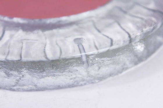 Image 1 of Plateau miroir en verre vintage