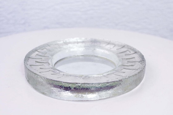 Image 1 of Plateau miroir en verre vintage