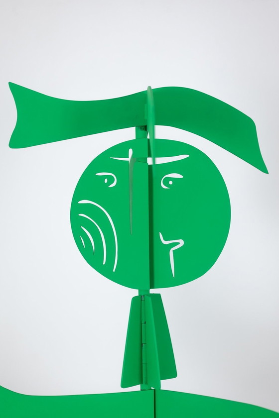 Image 1 of Antonine De Saint Pierre. Sculpture entitled "Soleil". Contemporary work.