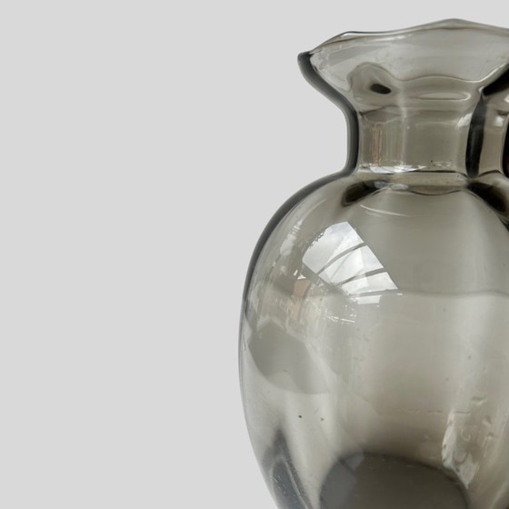 Image 1 of A.D. Copier Vase Smoke Glass