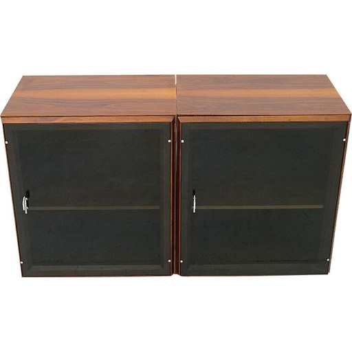Vintage modular sideboard by Vittorio Introini for Saporiti, 1970s