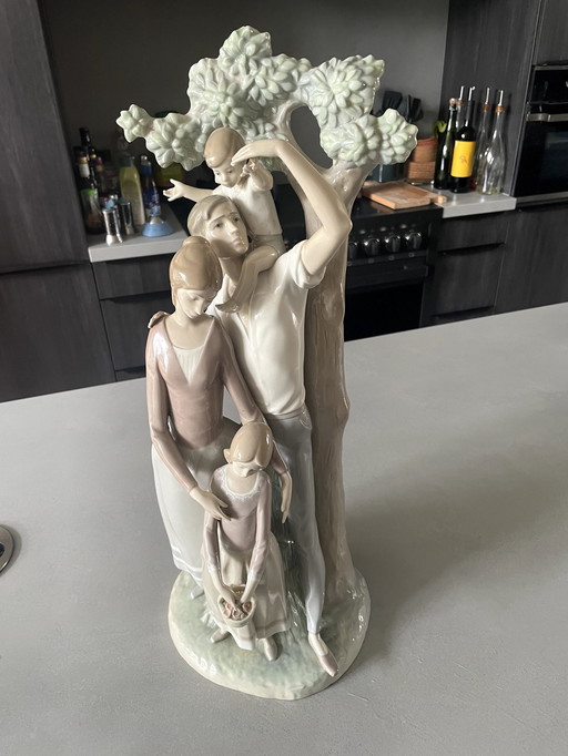 Lladro Statue "La Familia"