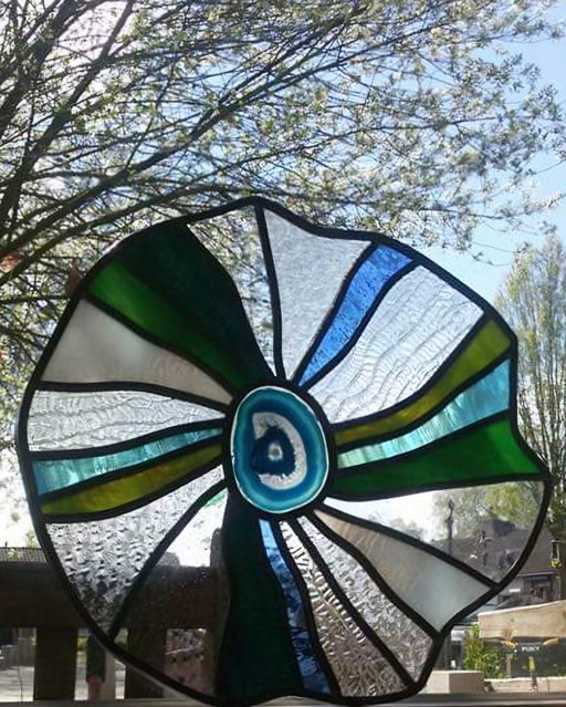 Floortje Mees - Stained Glass Suncatcher Forest