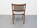 Ensemble de 5 chaises de salle à manger danoises vintage