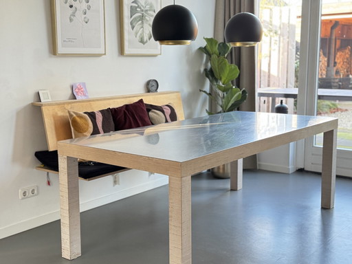 Stainless Steel Dining Table