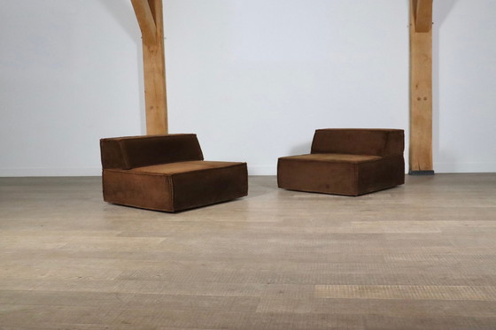 Image 1 of Cor Trio Modular Sofa In Brown Teddy By Team Form Ag, 1970S