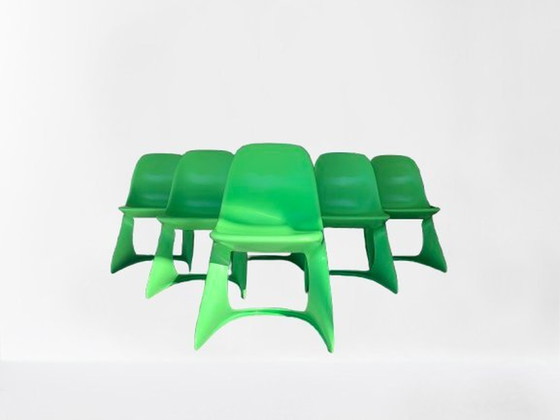 Image 1 of Casalino 2004-00 Chairs By Alexander Begge For Casala