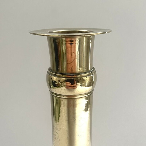 Vintage brass candlestick, Germany