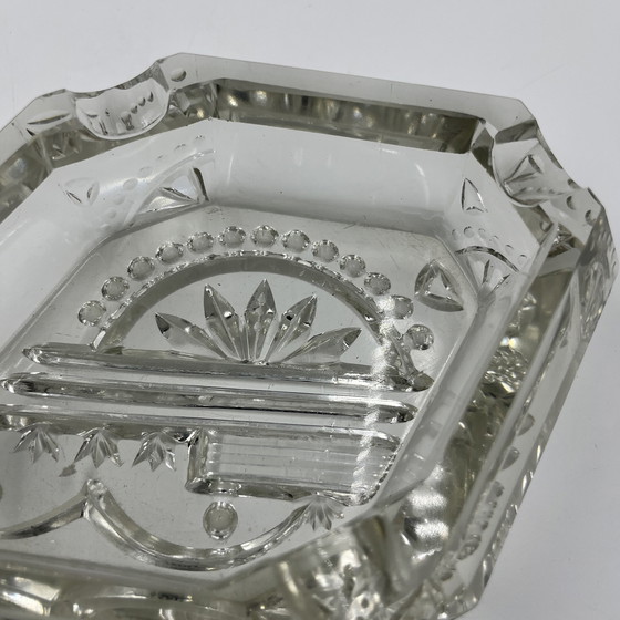 Image 1 of Art Deco Glass Ashtray