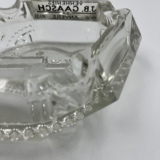 Image 1 of Art Deco Glass Ashtray