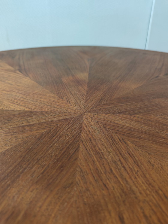 Image 1 of Vintage Danish Round Coffee Table By Vv Møbler Spøttrup