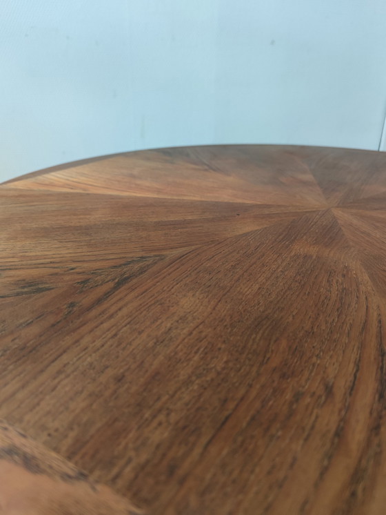 Image 1 of Vintage Danish Round Coffee Table By Vv Møbler Spøttrup