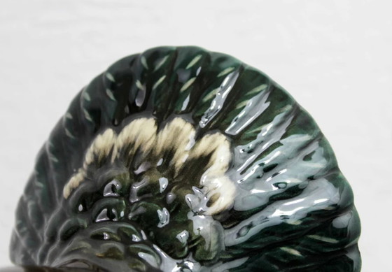 Image 1 of Figurine of Heather Rooster or large Tetra in ceramic 1970