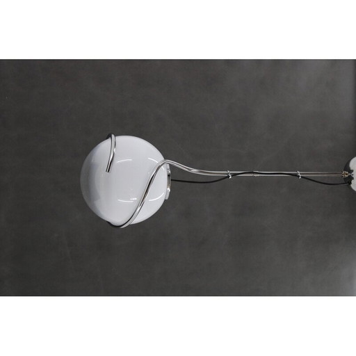 Vintage Italian Murano glass pendant lamp by Fabio Lenci for Guzzini, Italy 1970s