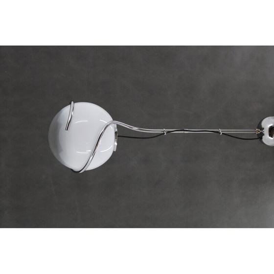 Image 1 of Lampada a sospensione vintage italiana in vetro di Murano di Fabio Lenci per Guzzini, Italia anni '70
