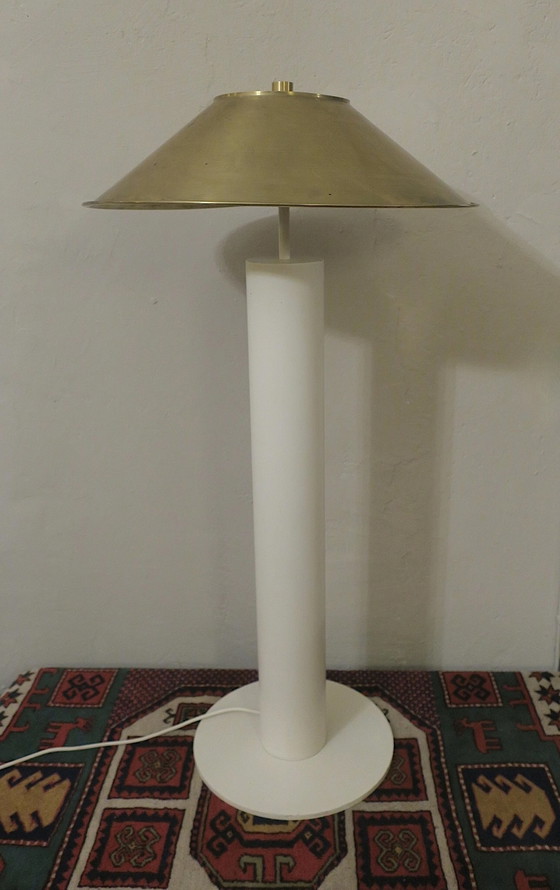 Image 1 of Peter Preller For Tecta Floor Lamp With Brass Shade