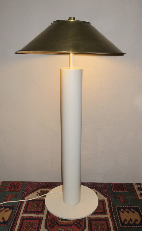 Image 1 of Peter Preller For Tecta Floor Lamp With Brass Shade