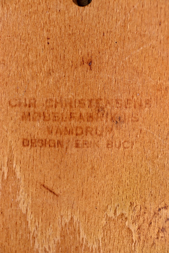 Image 1 of 4X Erik Buch - Chaise modèle 310