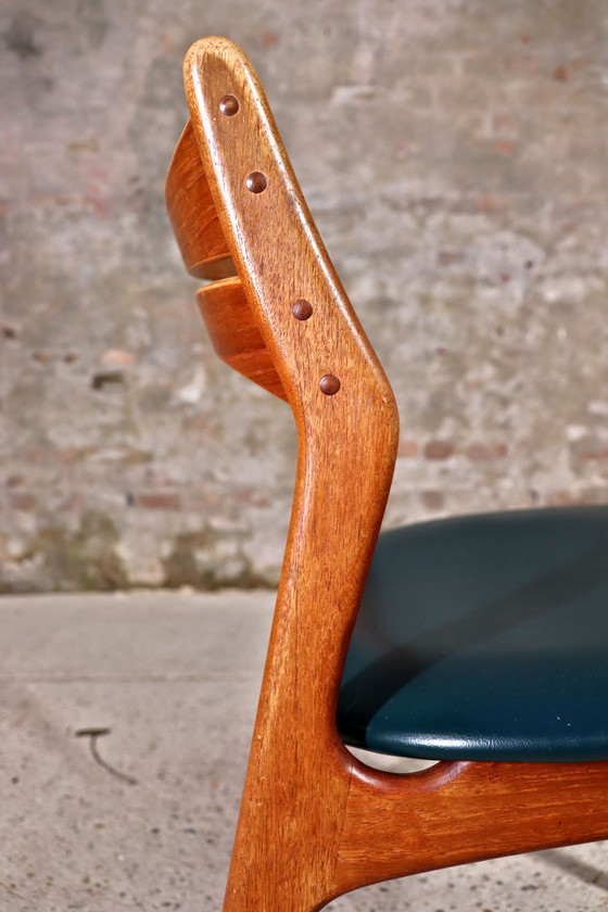 Image 1 of 4X Erik Buch - Chaise modèle 310