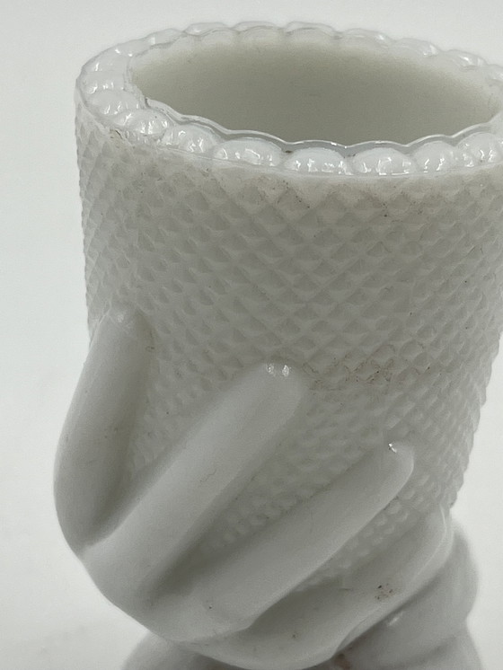 Image 1 of Opaline Toothpick Holder