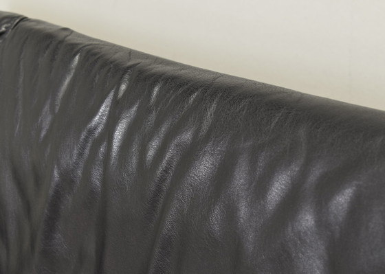 Image 1 of De Sede DS2011 sofa in black leather, Switzerland – circa 1980