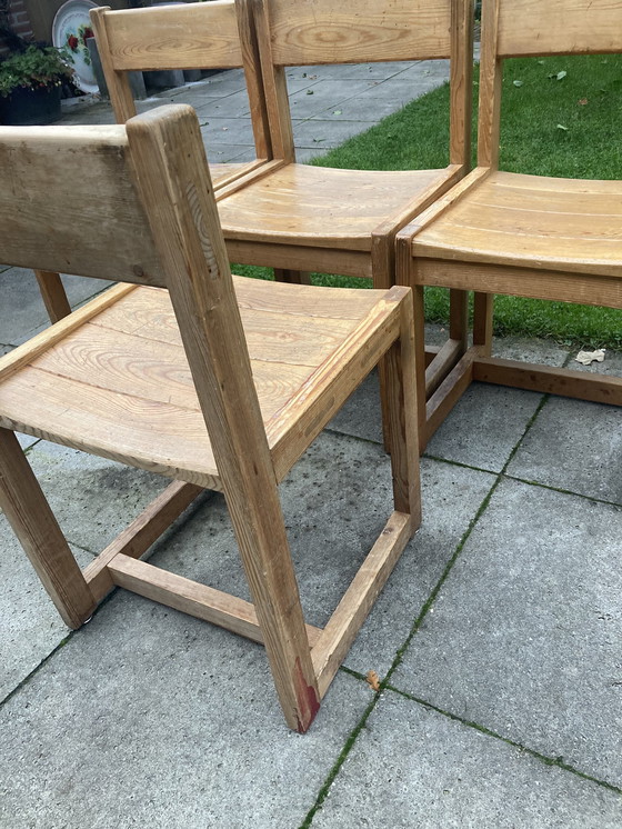 Image 1 of Pine Chairs Hugo Svensson