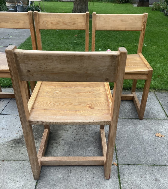 Image 1 of Pine Chairs Hugo Svensson