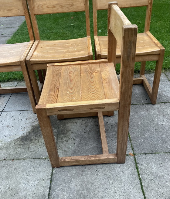 Image 1 of Pine Chairs Hugo Svensson