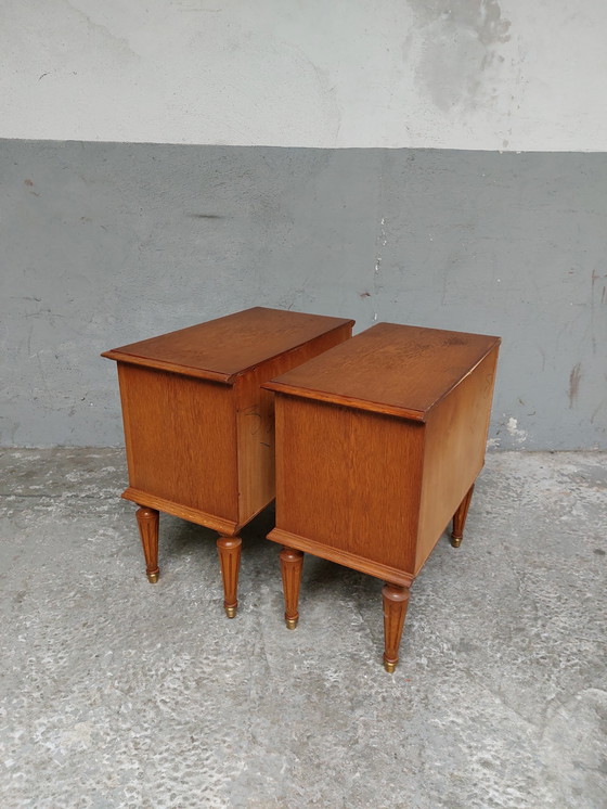 Image 1 of 2 x tables de nuit Mid Century