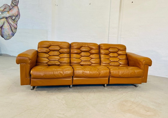 Image 1 of Vintage De Sede Model DS-P, 3 Person Sofa by Robert Haussmann 1970s